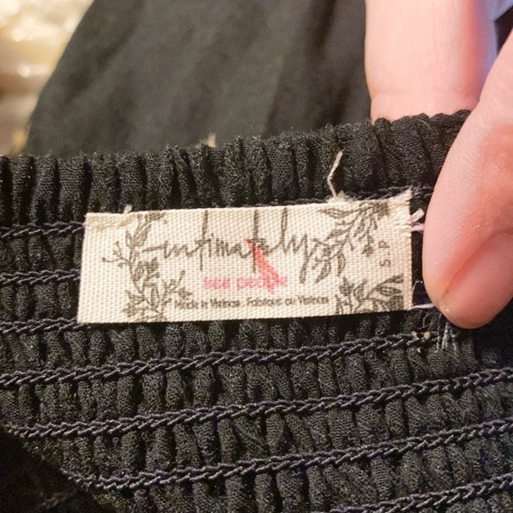 Free People Get To You Floral Printed Maxi Dress in Black Combo Size Small - Picture 12 of 16